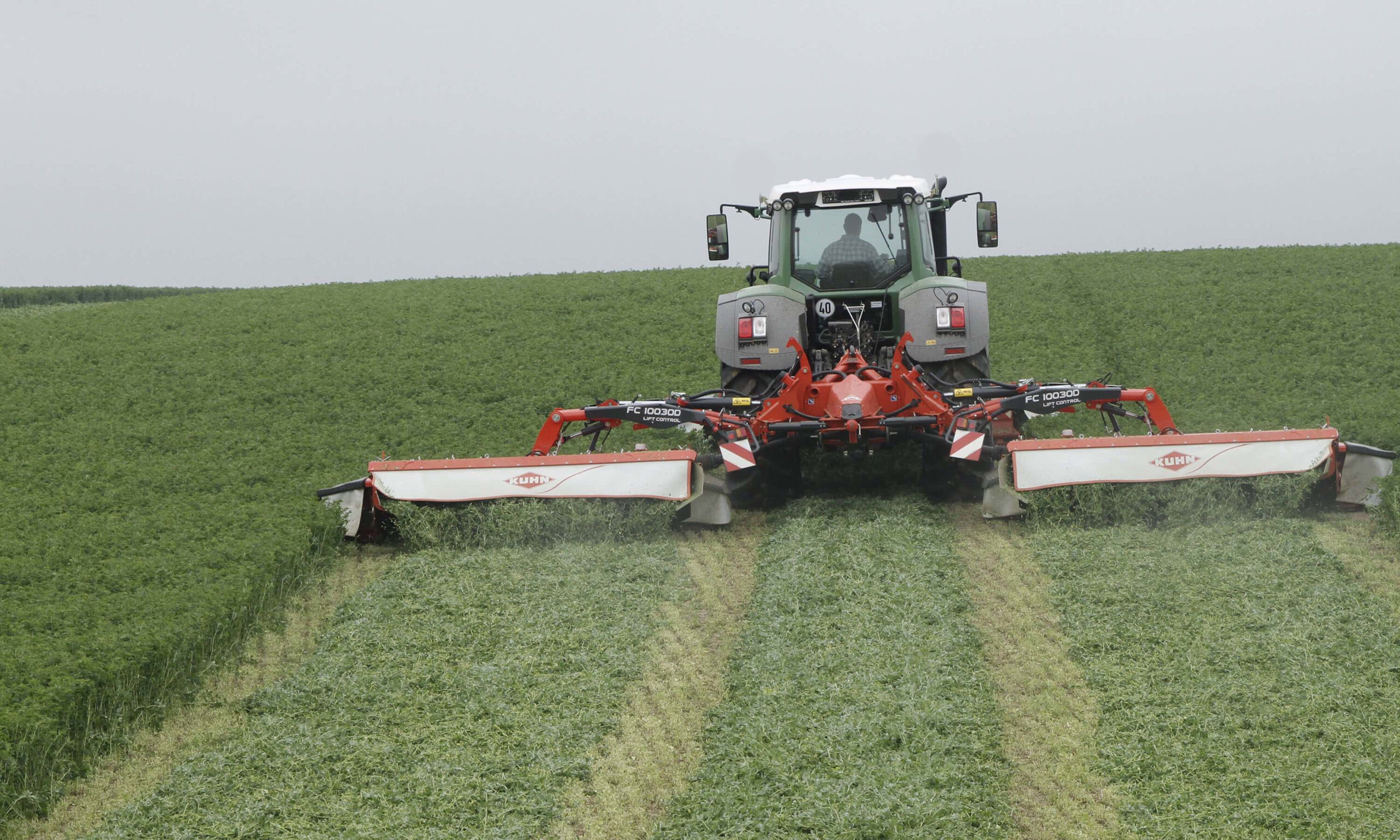 軽トラ引き取り可】ディスクモア3連 KUHN(クーン)GMDシリーズ/外部油圧